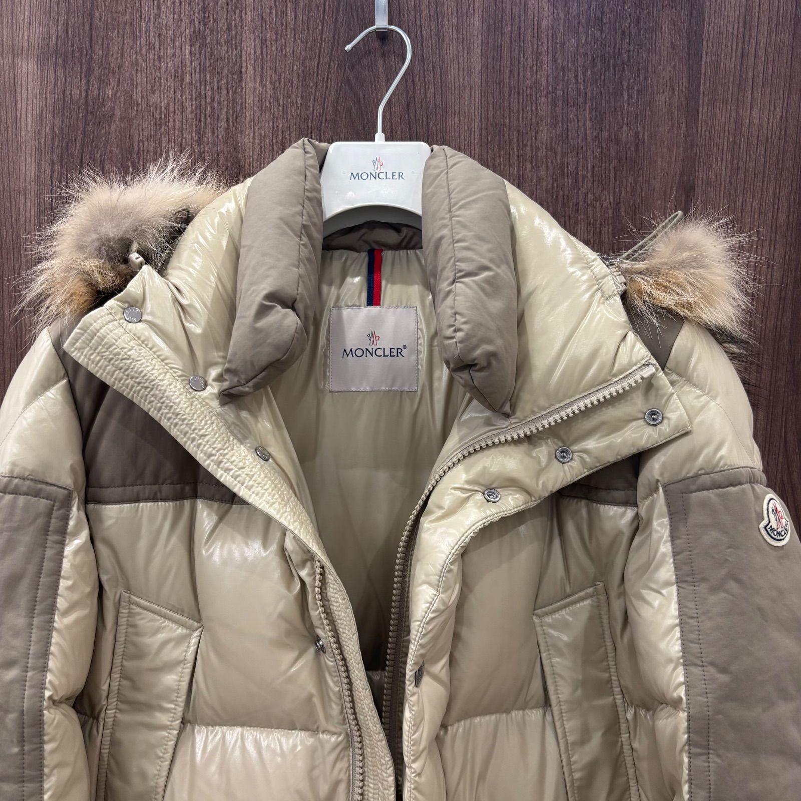 ☆【美品】MONCLER モンクレール ダウンジャケット FREY ダウン ファー