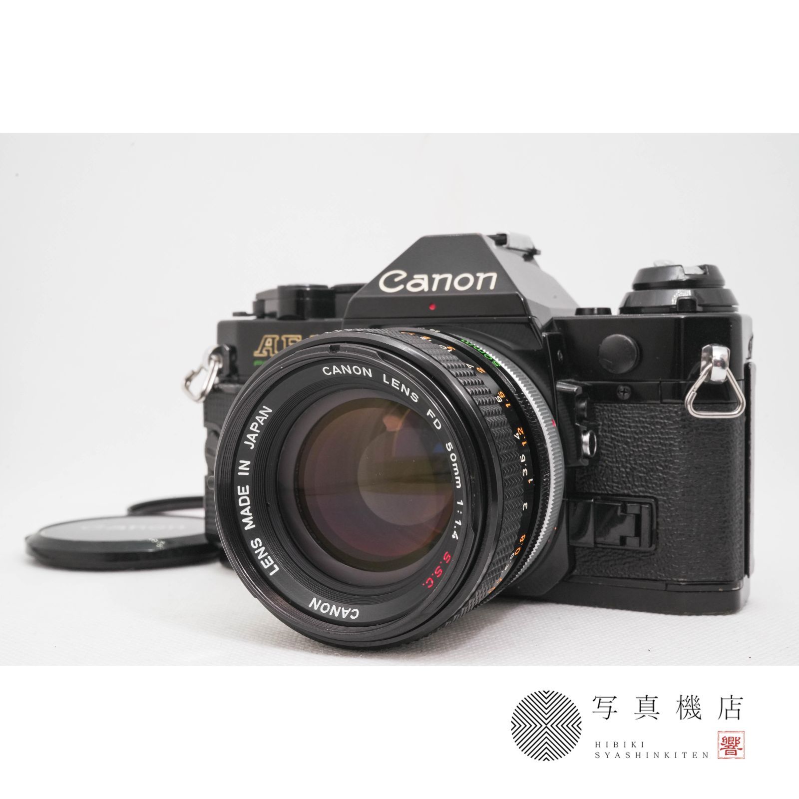 美品 Canon AE-1 PROGRAM 35mm Film Camera + Canon FD 50mm f/1.4