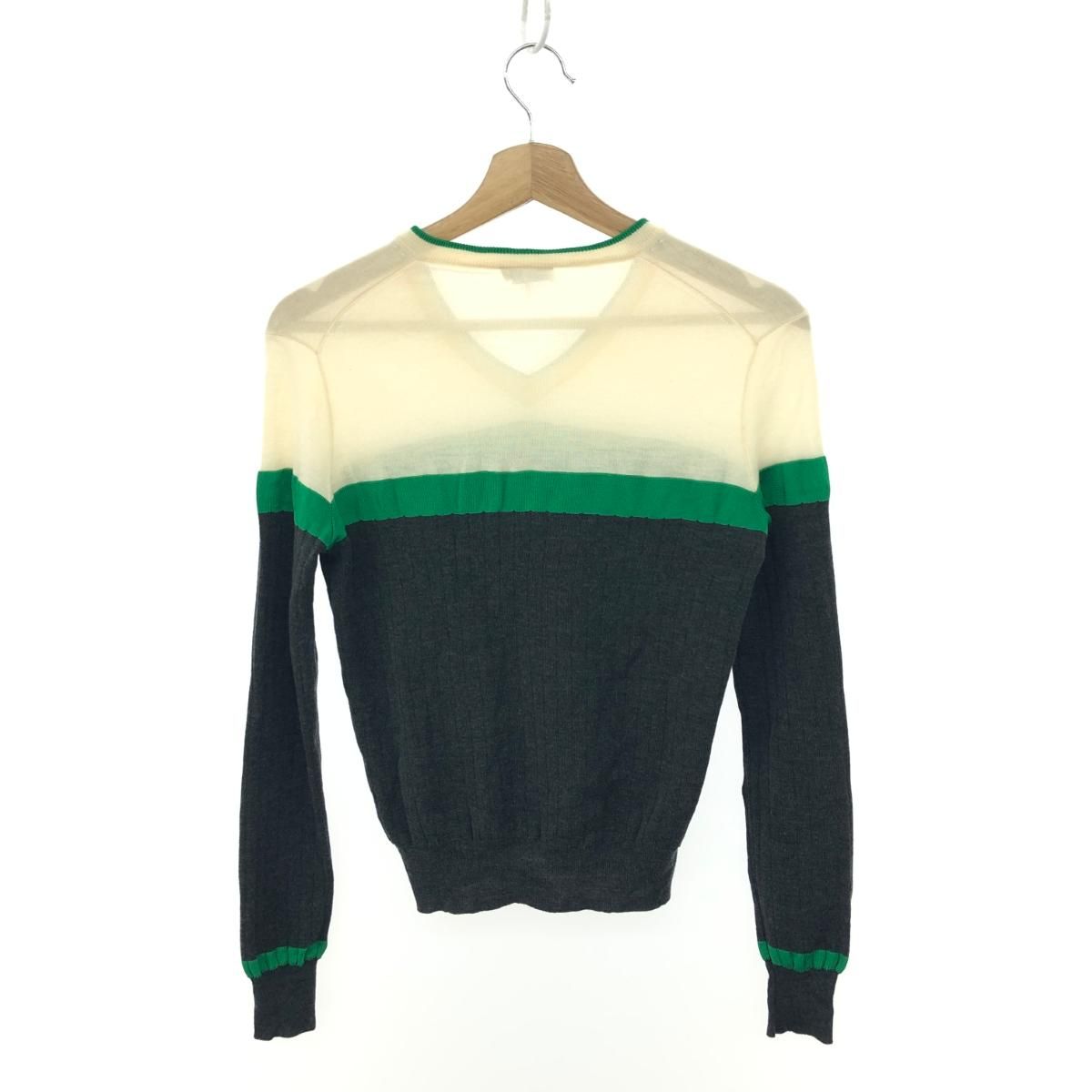 EMILIO PUCCI エミリオプッチ 長袖ニット サイズ:XS Vネック/ウール