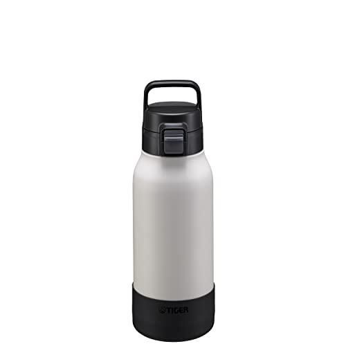 タイガー 水筒 1リットル ステンレスボトル スポーツ 直飲み 広口 保冷専用 ブラック MTA-B100WK ホワイト