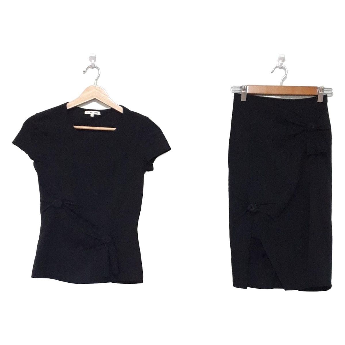 HELMUT LANGヘルムートラング 羊革スカート Helmut Lang Car Zip Skirt