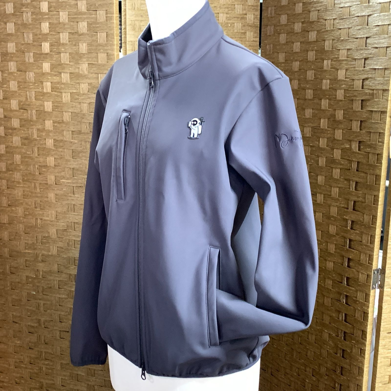 f001 H 極美品 Marty Golf マーティ ゴルフ キャディ パーカー XS