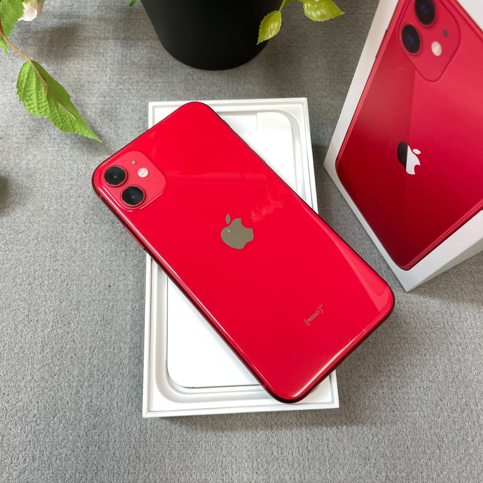 iPhone 11 (PRODUCT)RED 128 GB SIMフリー 【公式通販】