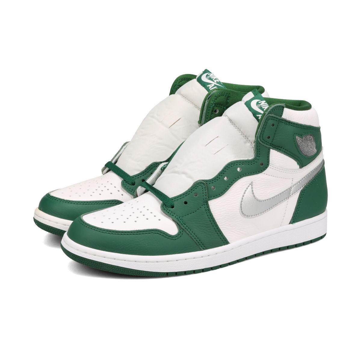 NIKE AIR JORDAN 1 RETRO HIGH OG GORGE GREEN/LLIC SILVER US10.5 