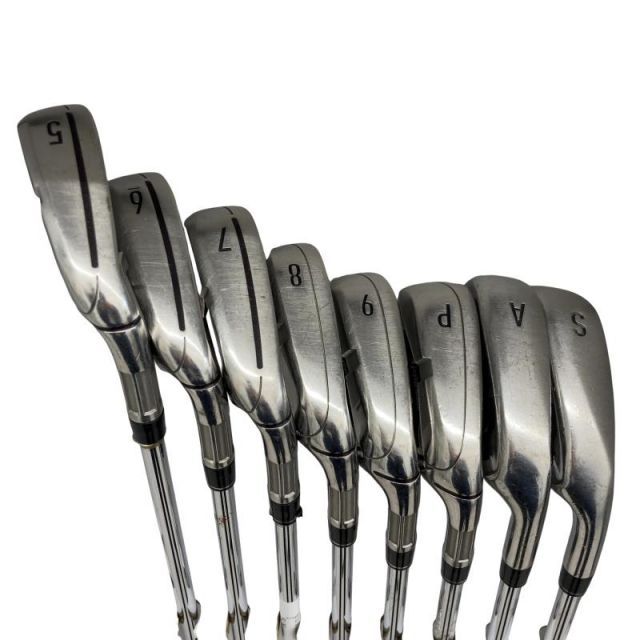 中古】 テーラーメイド M4 8S アイアンセット IR RE-AX 90 STEEL JAPAN