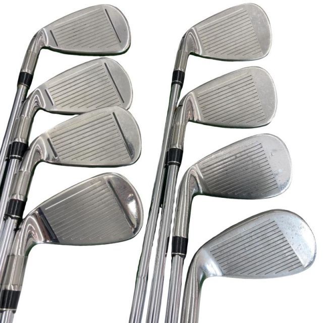 中古】 テーラーメイド M4 8S アイアンセット IR RE-AX 90 STEEL JAPAN