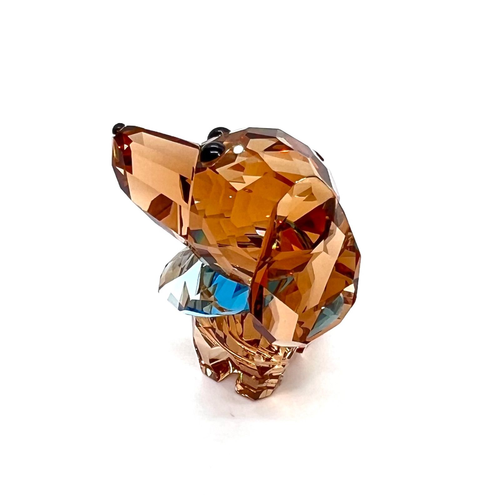 美品☆SWAROVSKI スワロフスキー Puppy Miro パピー ダックスフンド 犬