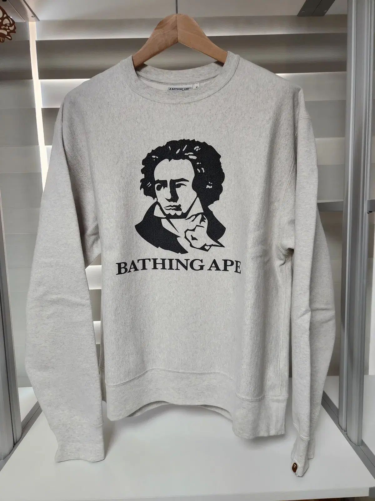 アベイシングエイプ(Bape) ベートーヴェン スウェット シャツ XL 