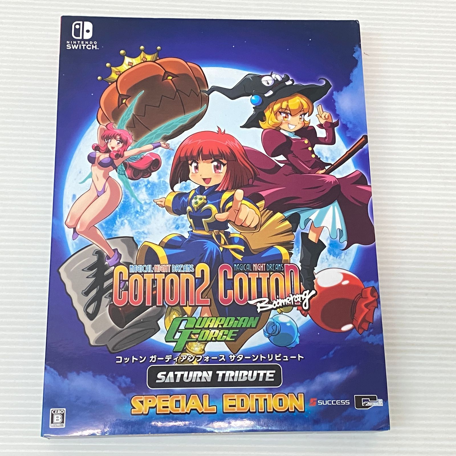 ニンテンドースイッチソフト コットン ガーディアンフォース サターン