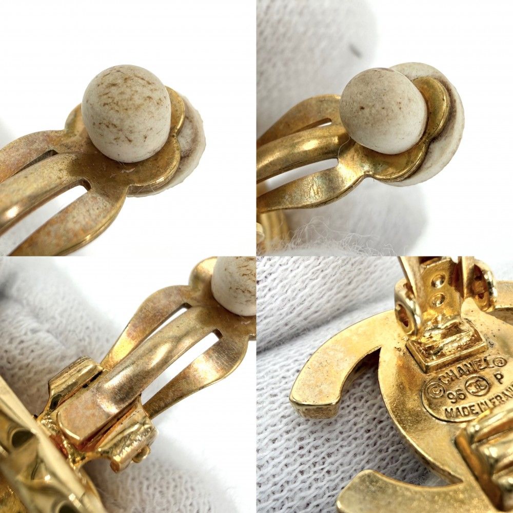 シャネル イヤリング レディース ココマーク ターンロック