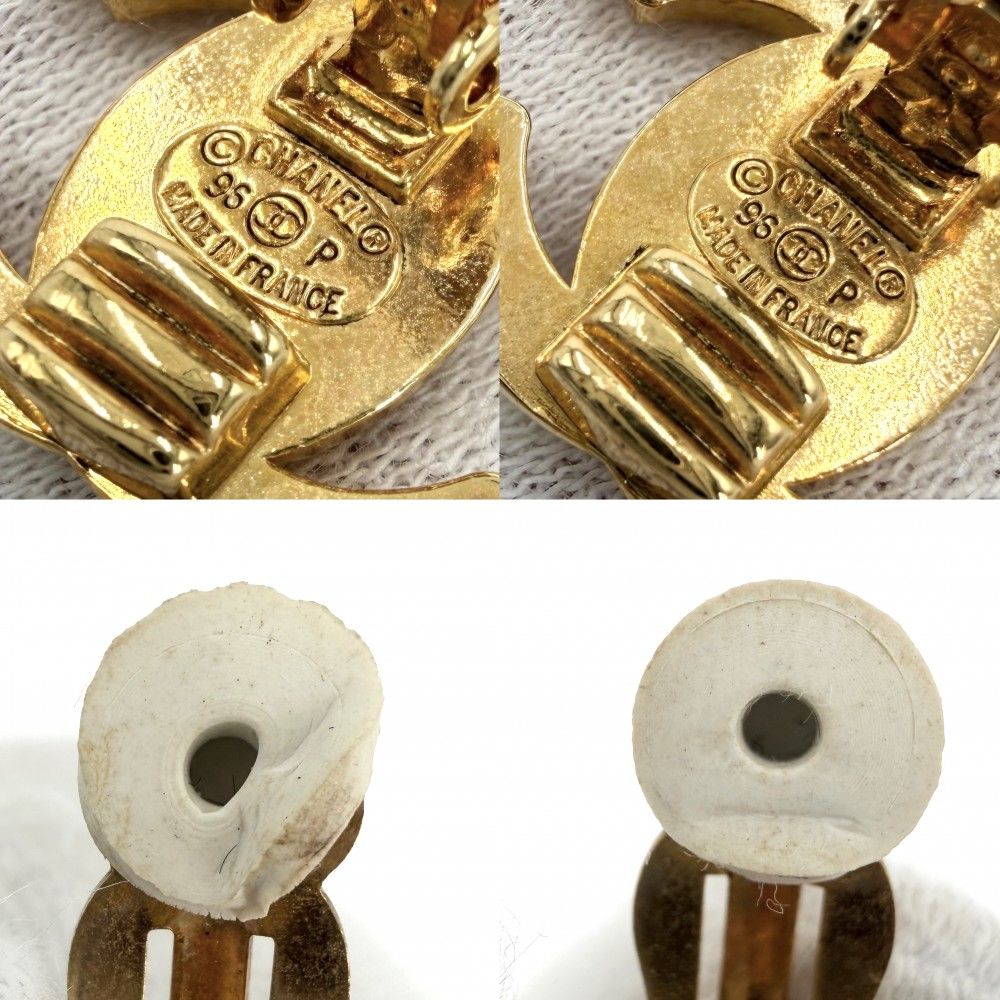 シャネル イヤリング レディース ココマーク ターンロック