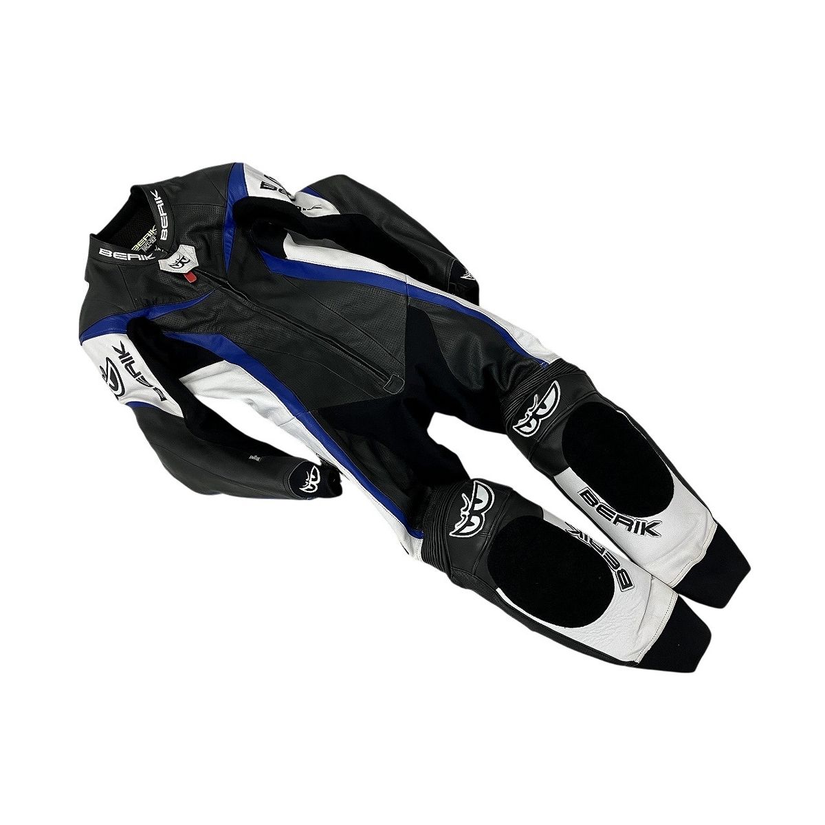 BERIK RACE-DEP 2.0 レーシングスーツ 50サイズ 黒 青 革ツナギ