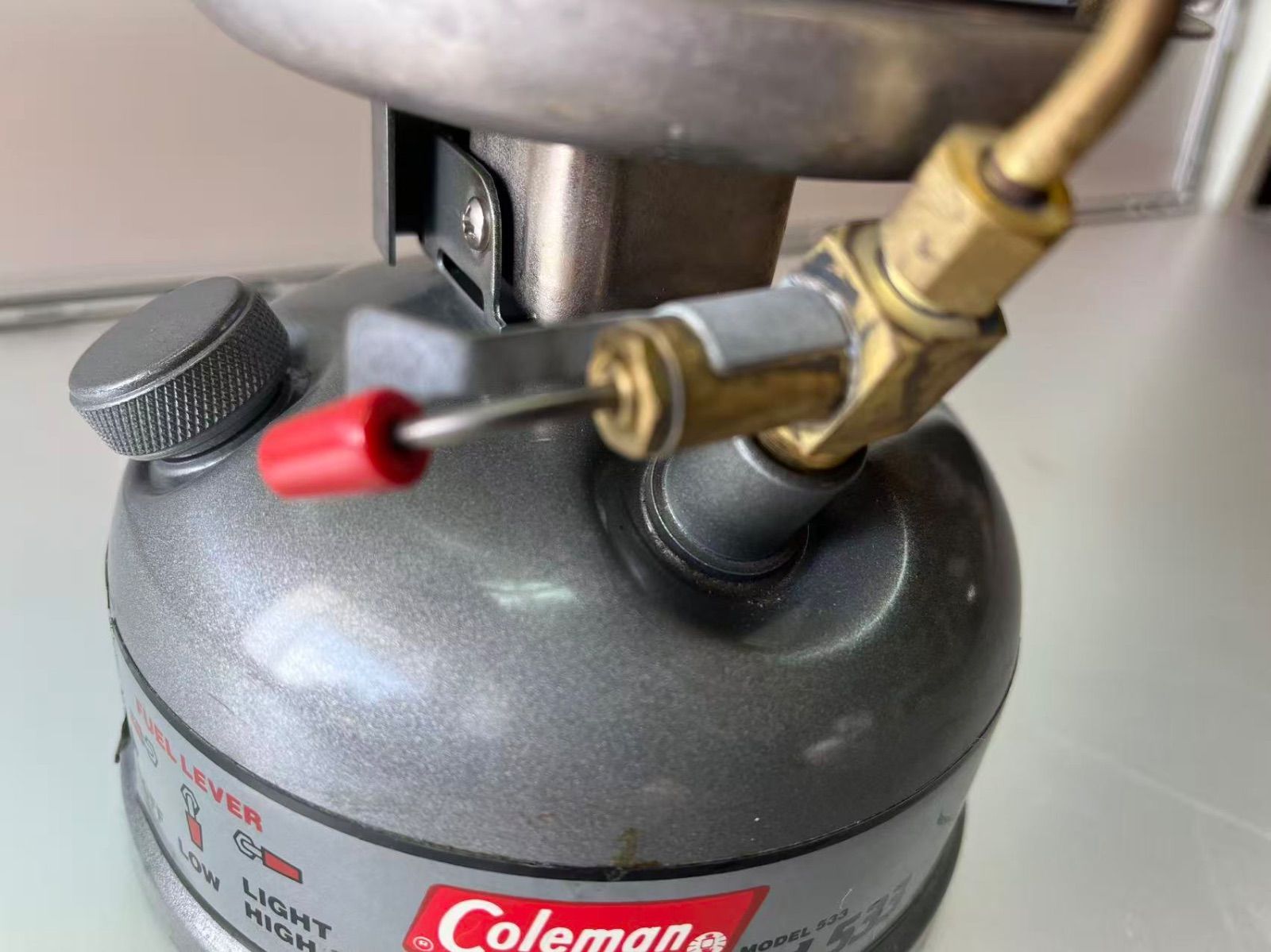 コールマンシングルバーナー