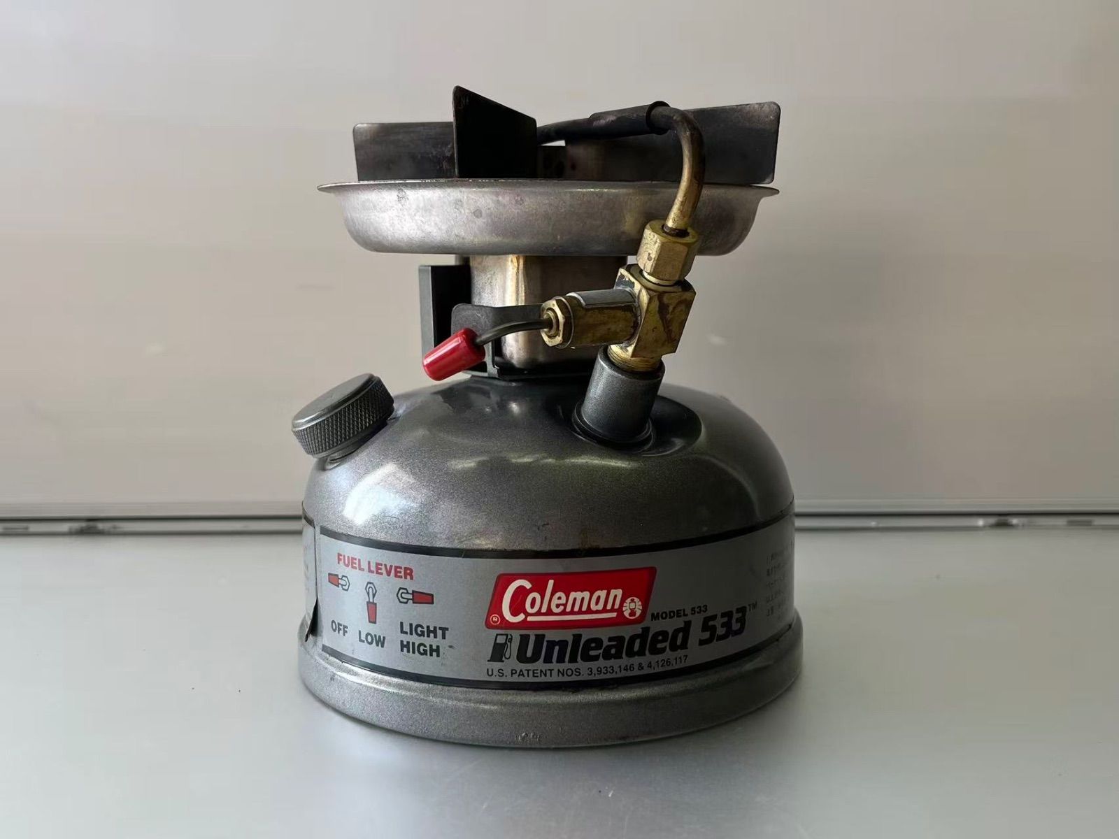 動作未 Coleman コールマンシングルバーナー Unleaded 533