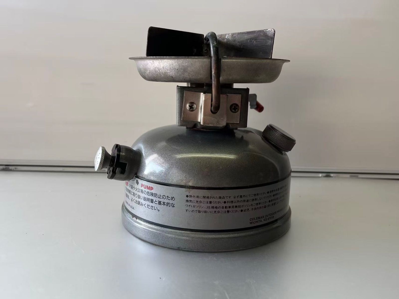 動作未確認) Coleman コールマンシングルバーナー「Unleaded 533