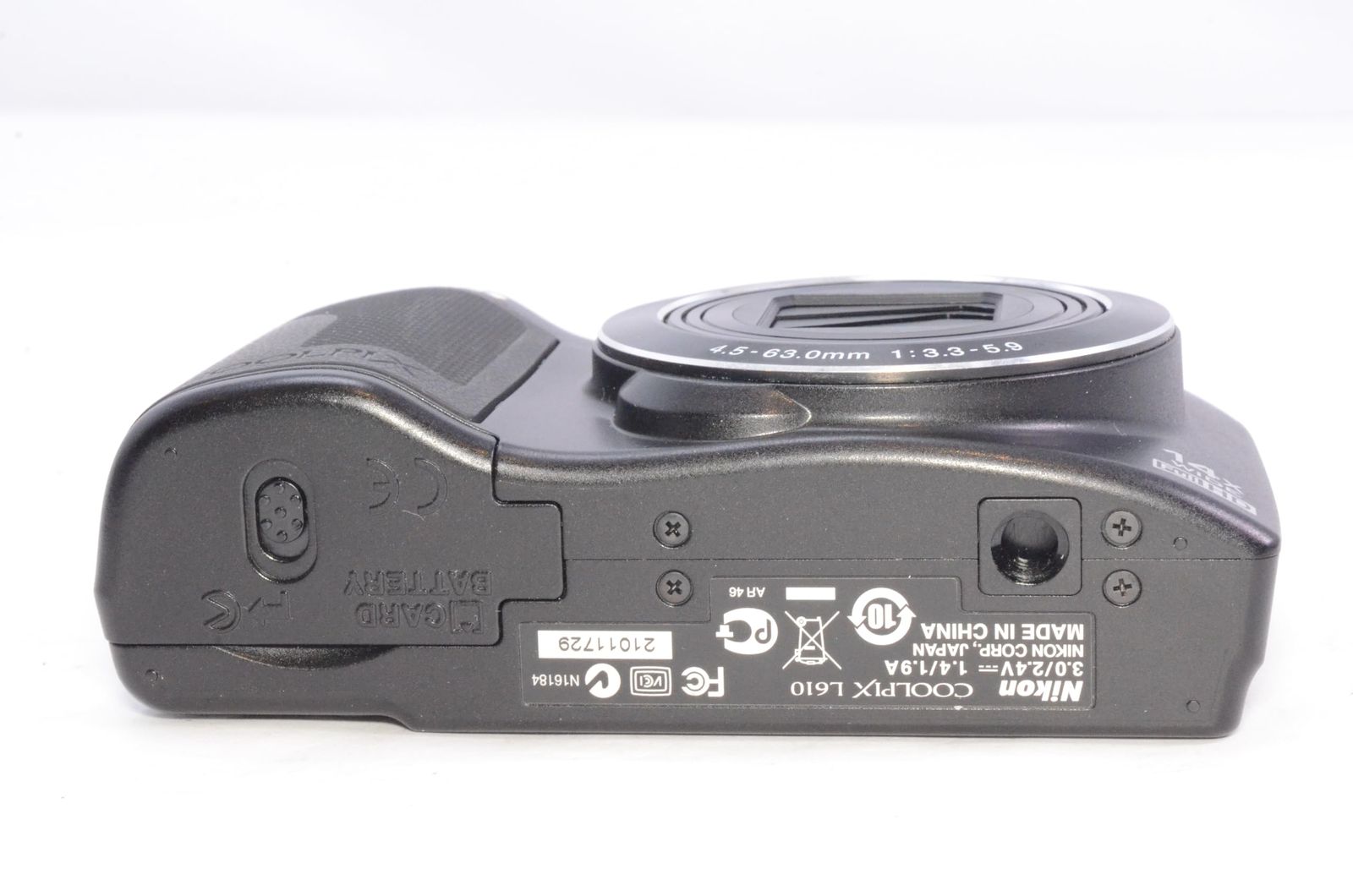 実用特価品】Nikon ニコン COOLPIX L610 ブラック 光学14倍 単3形電池