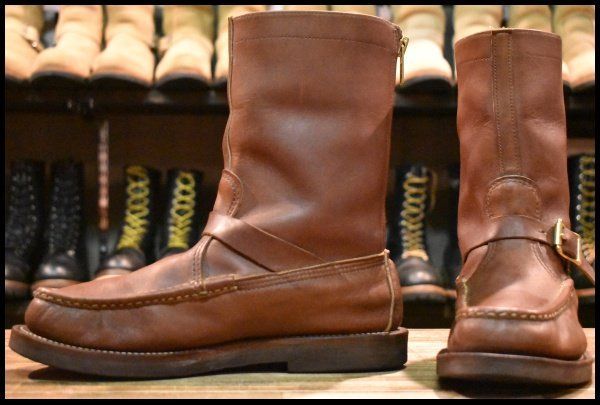 8.5EE 良品 白タグ】RUSSELL MOCCASIN ラッセルモカシン ゼファー