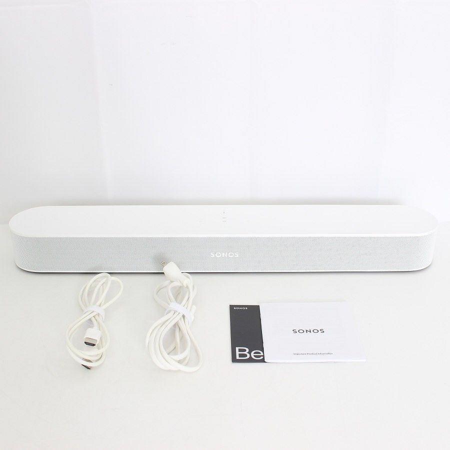 美品】Sonos Beam Gen2 スマートTVサウンドバー BEAM2JP1 ホワイト