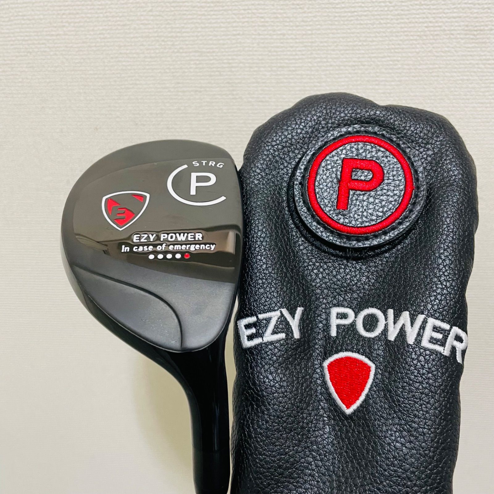 9583 美品 EZY POWER 単品 P ヘッドカバー付き ユーティリティ