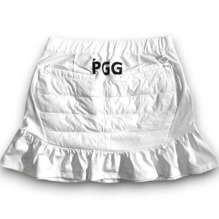 PGGアモッサ×N yメカニカルストレッチタフタホワイトスカートサイズ1 PGGアモッサ×N yメカニカルストレッチタフタホワイトスカートサイズ1