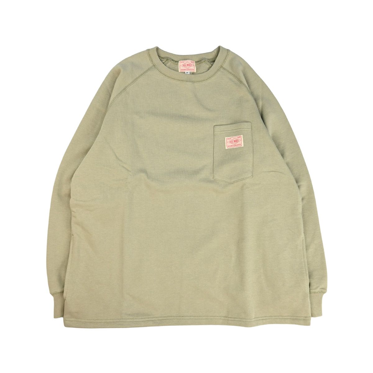 新品】 BIG MIKE ビッグマイク Sunglasses 3 Pocket Crew Sweat メンズ 