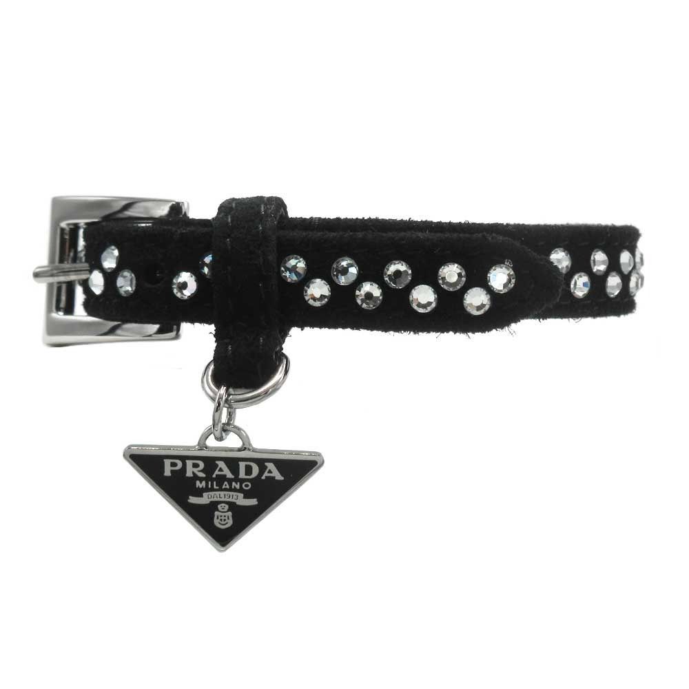 新品】プラダ ブレスレット アクセサリー PRADA スウェードレザー