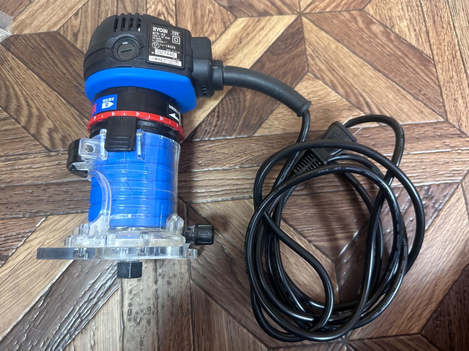 RYOBI リョービ MTR-42 トリマ 付属品完備 京セラ DIY 工具