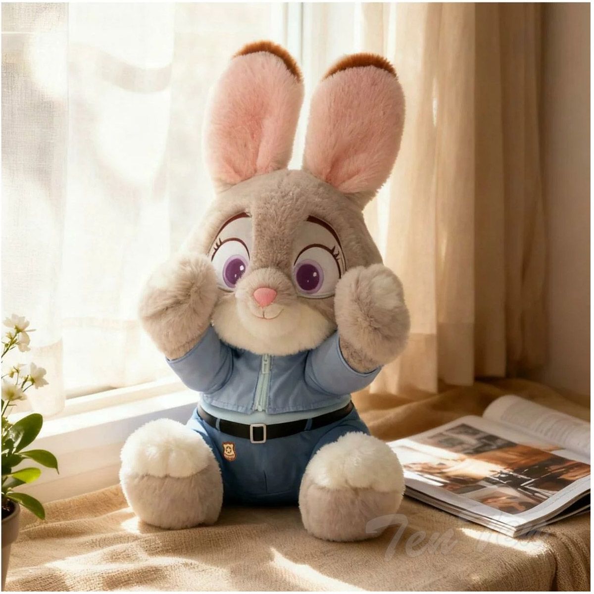 ズートピア ジュディ ぬいぐるみ ブランケット入り 大きいサイズ 50cm