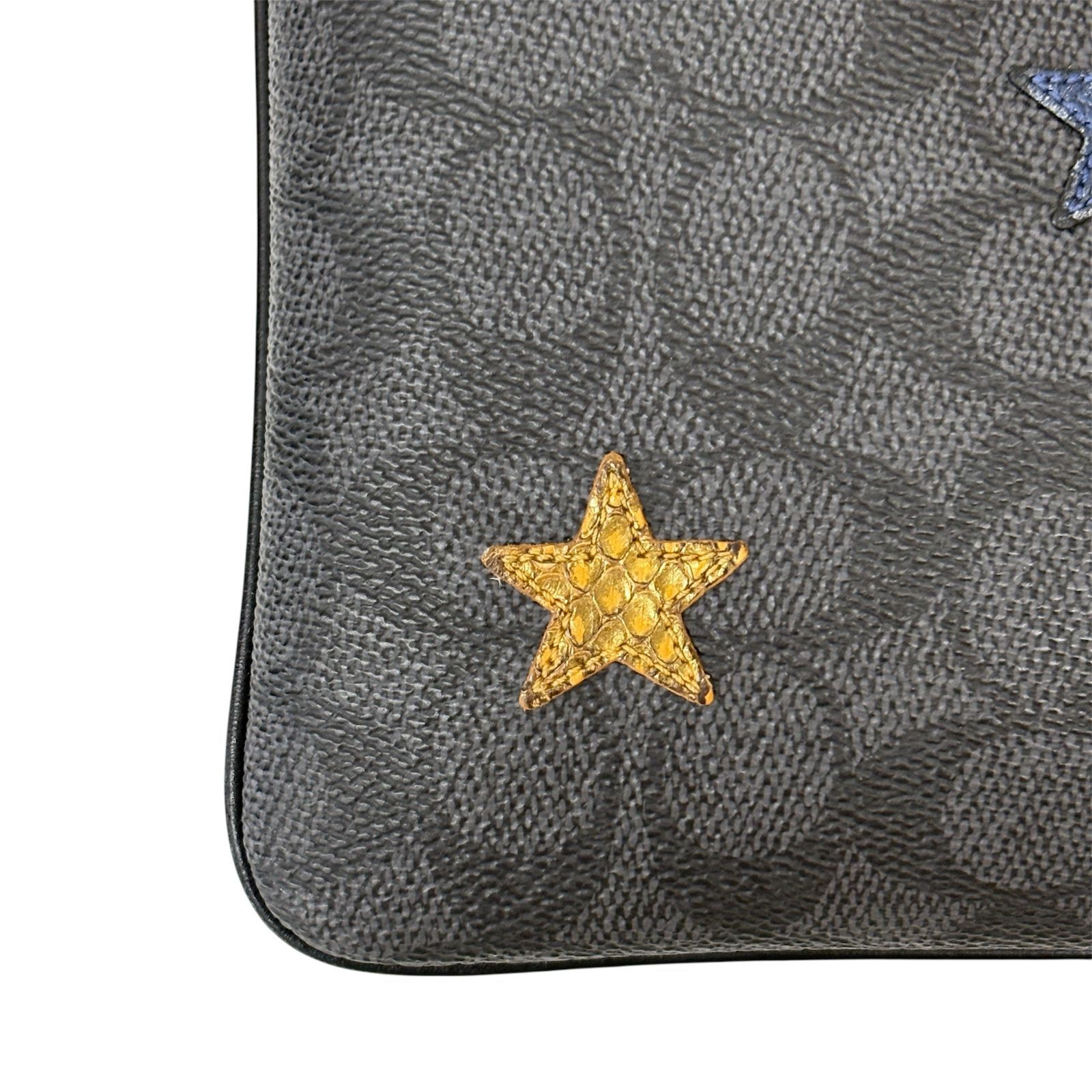 COACH コーチ】 クラッチバッグ セカンドバッグ スター 星刺繍 72038