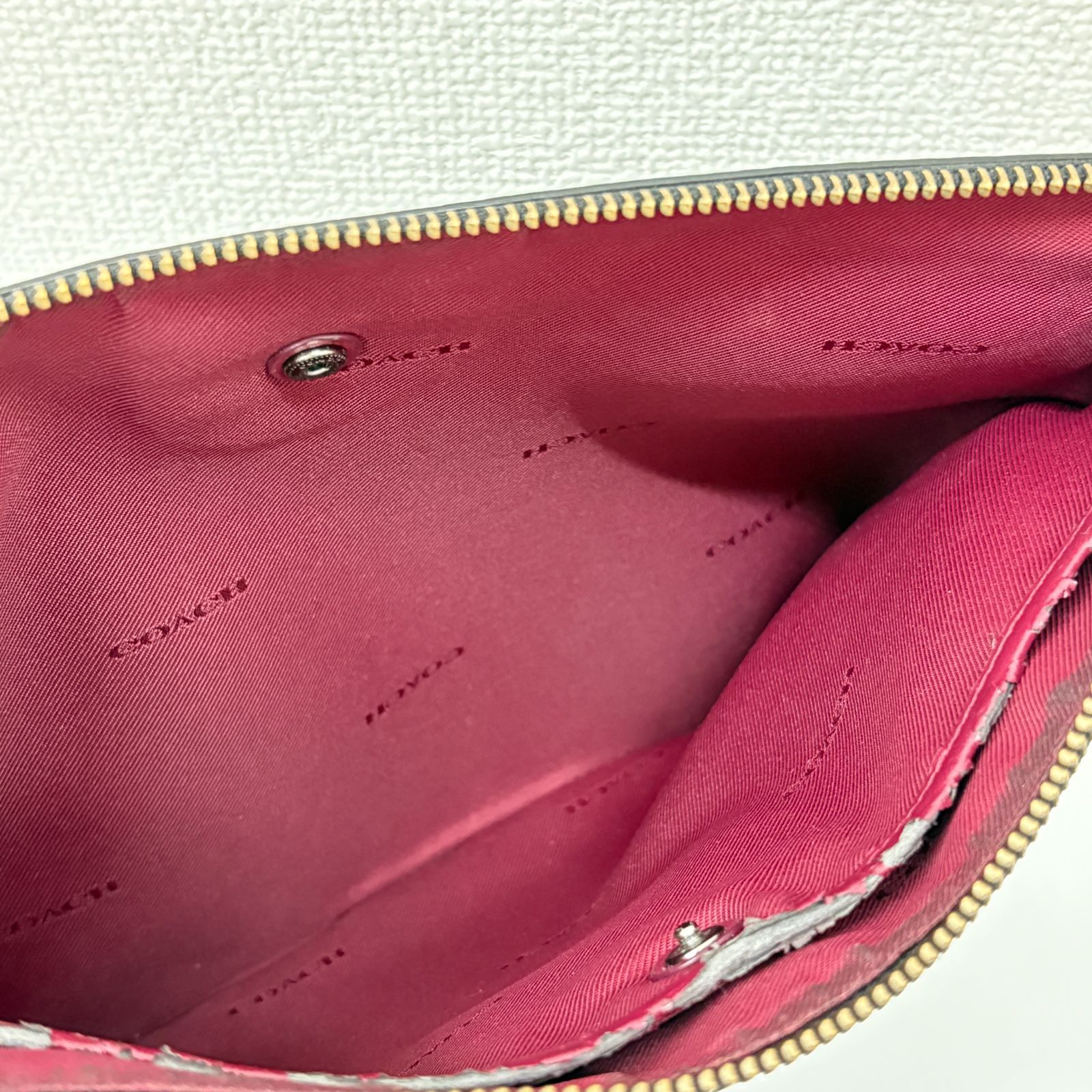 COACH コーチ】 クラッチバッグ セカンドバッグ スター 星刺繍 72038
