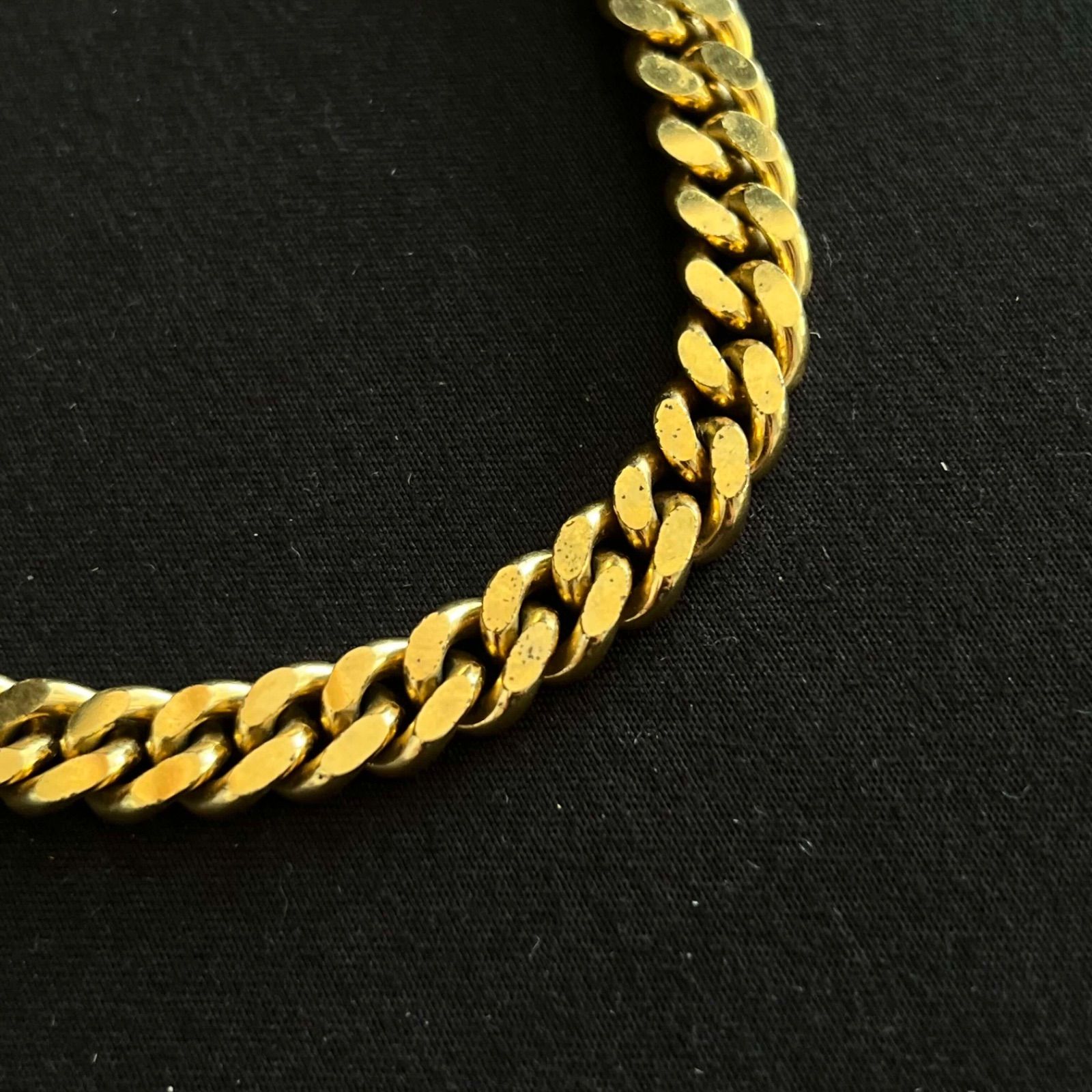 T2 Christian Dior ディオール 喜平 ネックレス ゴールドカラー