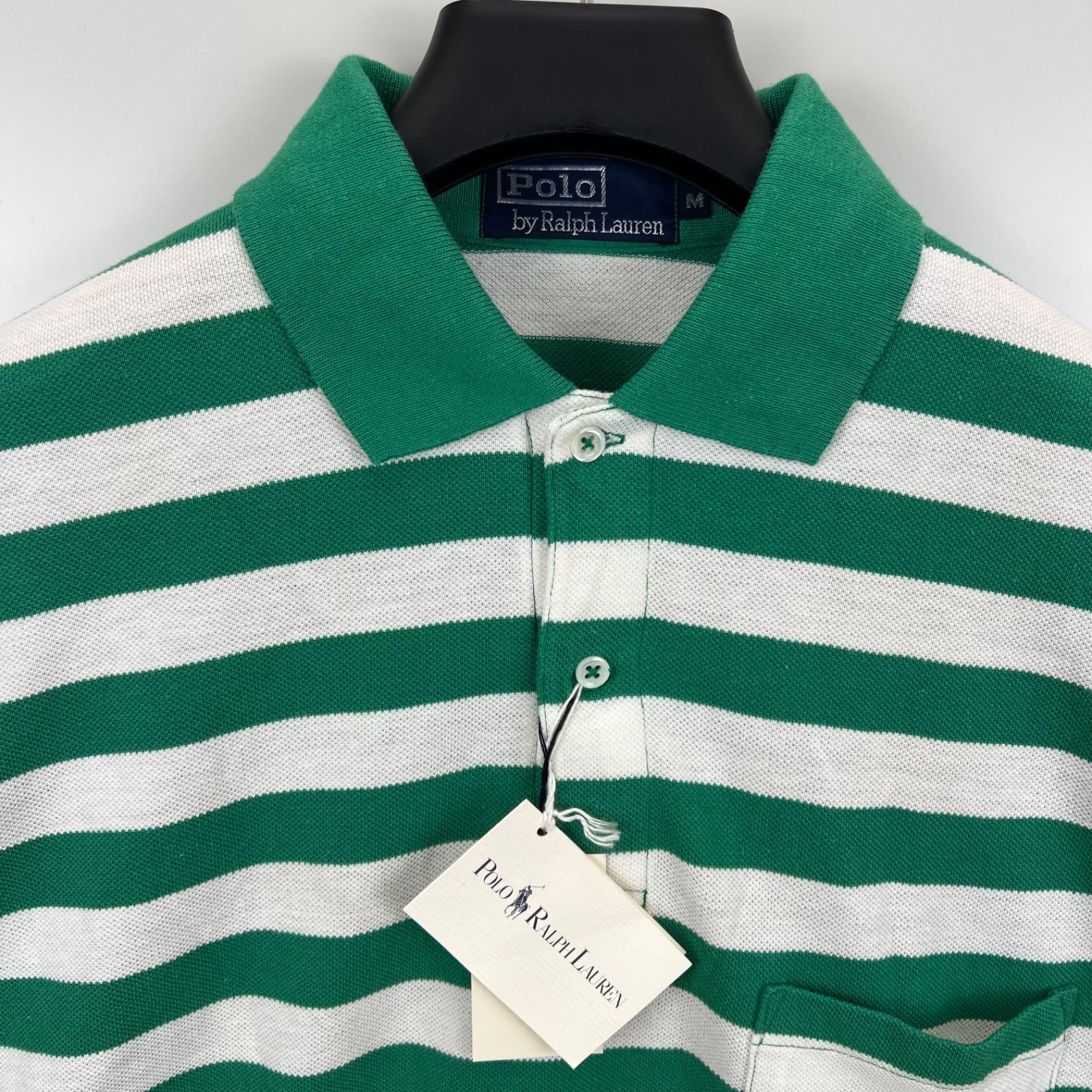 POLO by Ralph Lauren 00s archive NWT L/S polo rugger shirts M ポロ