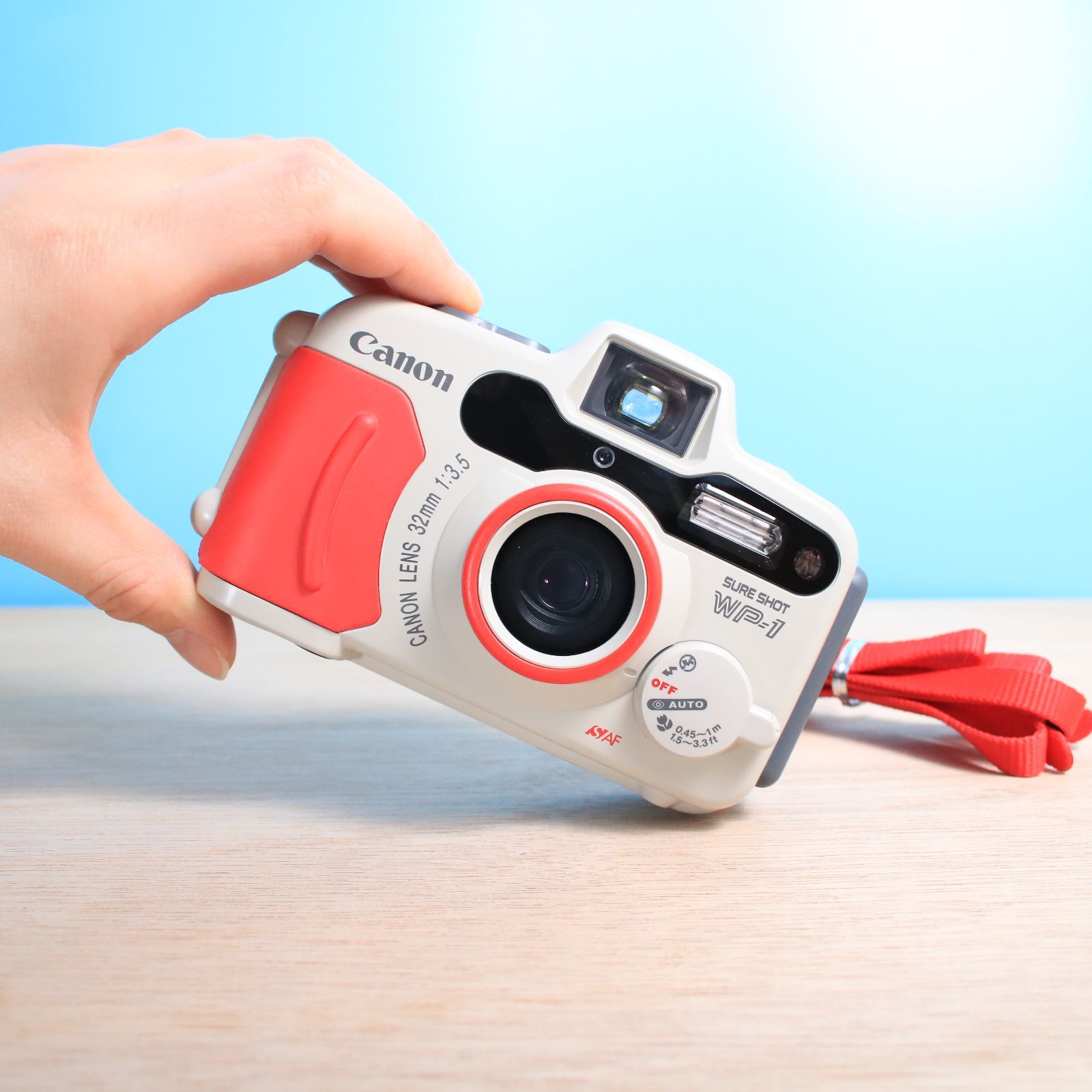 ❁ほぼ新品❁防水カメラ❁ Canon SURE SHOT WP-1 32mm F3.5 フィルム