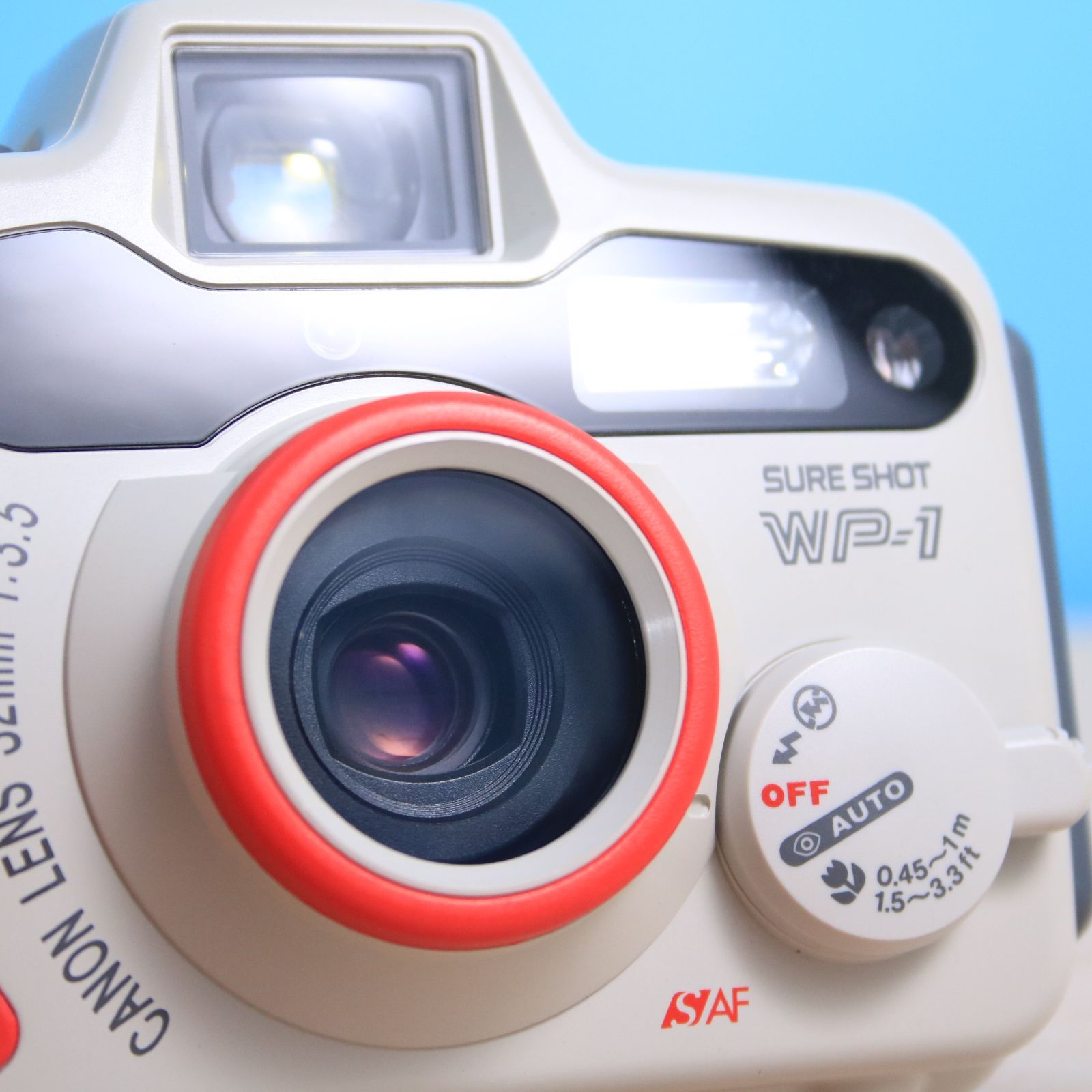 ❁ほぼ新品❁防水カメラ❁ Canon SURE SHOT WP-1 32mm F3.5 フィルム