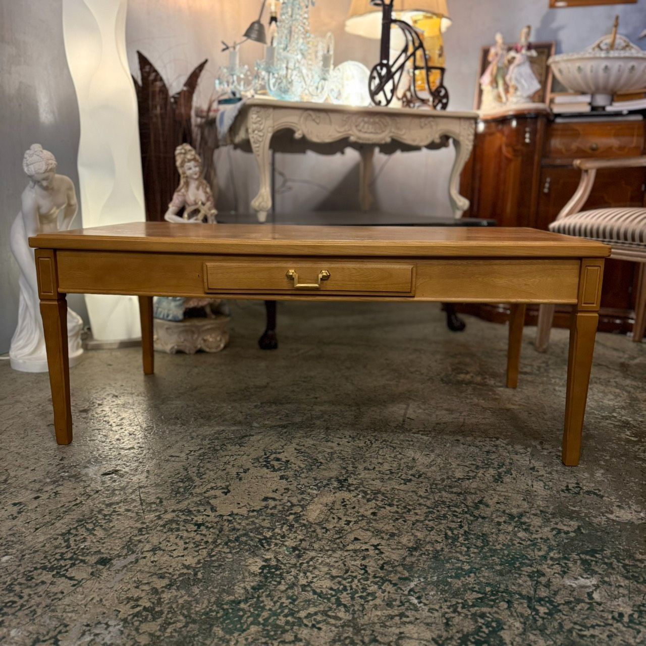 maruni マルニ木工 センターテーブル メープル チェスト付き○BC11N022