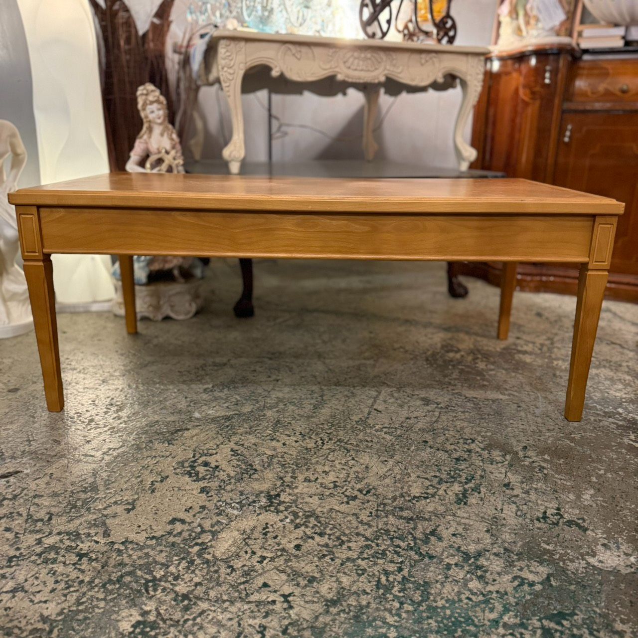 maruni マルニ木工 センターテーブル メープル チェスト付き○BC11N022