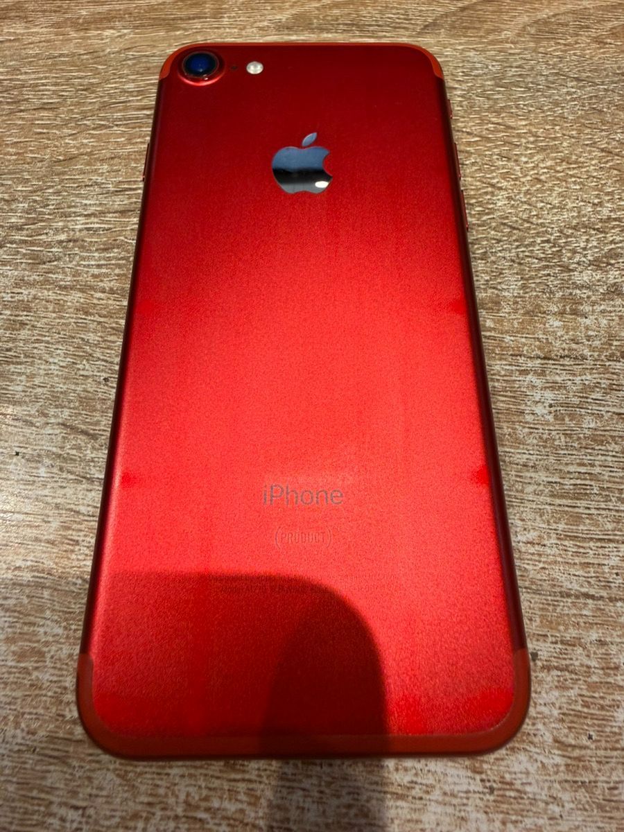 正常品】iPhone7 128GB レッド SIMフリー MPRX2J/A iPhone 7 M017