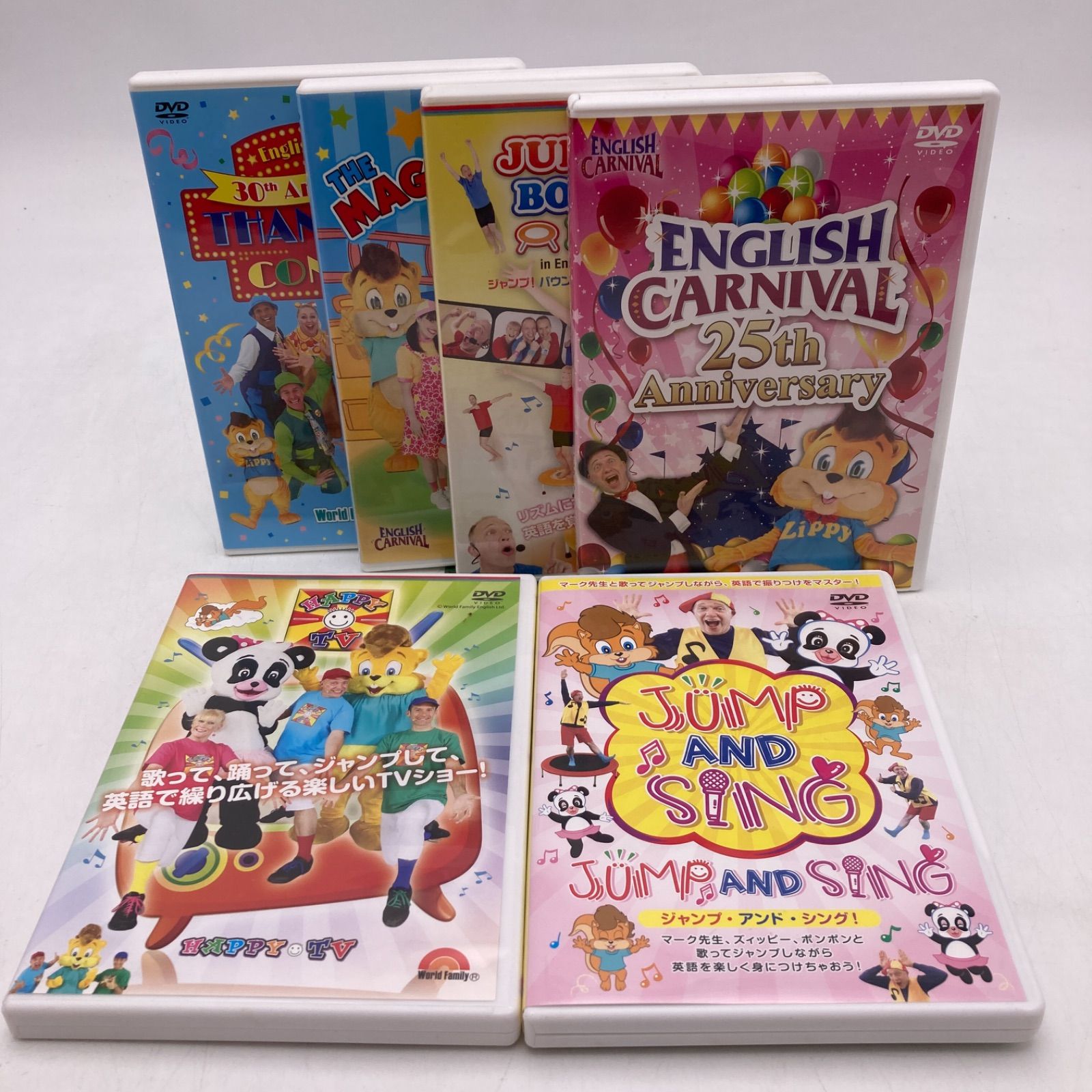 イングリッシュカーニバル DVD6枚セット ＆ ファミリーダンス