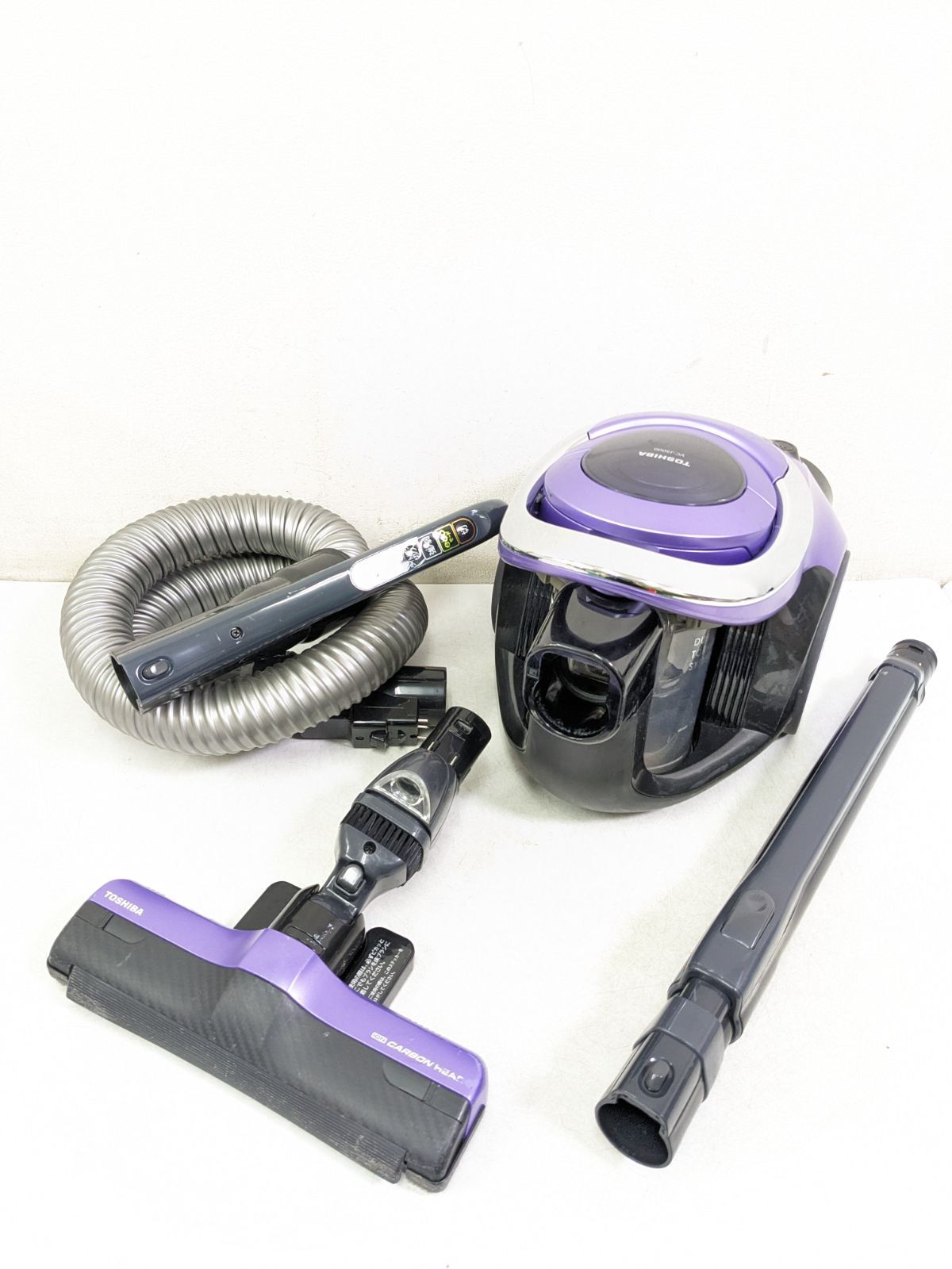 TOSHIBA VC-J3000-V 2014年製 サイクロン式掃除機 - メルカリ