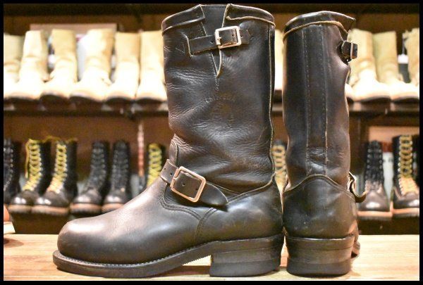 7.5E 中古 黒タグ PT91 94年】Chippewa チペワ エンジニア 27863 黒 