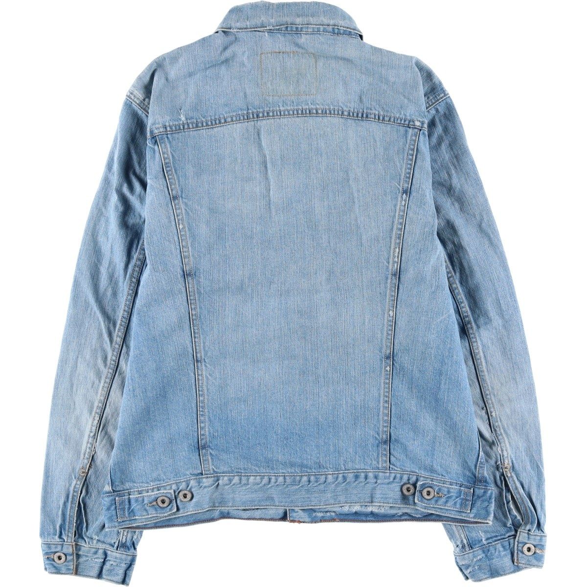古着 00年代 リーバイス Levi's SLIM TRUCKER デニムジャケット Gジャン メンズXL相当/eaa608770 古着 00年代 リーバイス Levi's SLIM TRUCKER デニムジャケット G