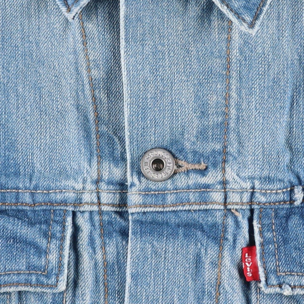 古着 00年代 リーバイス Levi's SLIM TRUCKER デニムジャケット G