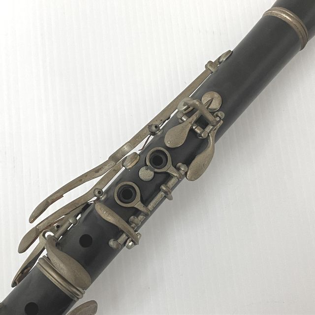 メーカー不明 管楽器 クラリネット ※音出し未確認 ケース有 現状品