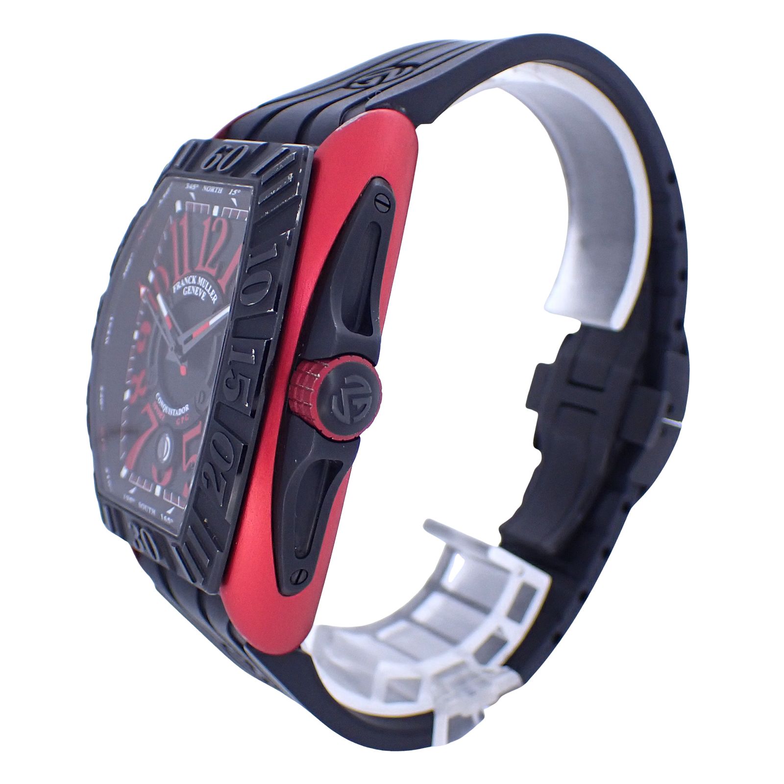  フランクミュラー コンキスタドール グランプリ エルガ 8900SCDTGPG メンズ 腕時計 トータルコーデ 自動巻き時計 腕時計(アナログ)