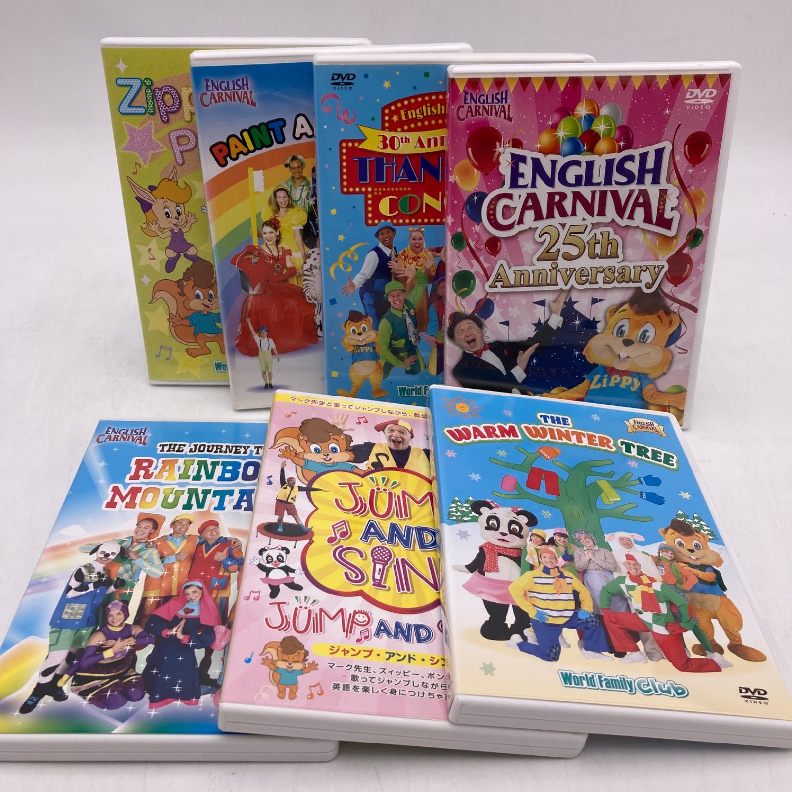 イングリッシュカーニバル DVD7本セット ワールドファミリー