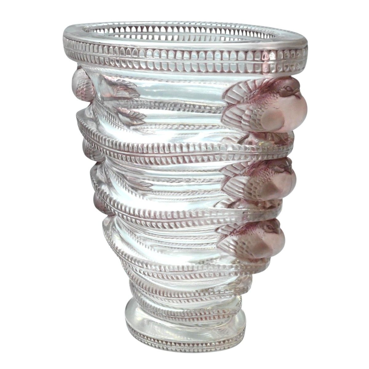 希少 R.LALIQUE ルネ・ラリック Saint-Marc サンマルク 花瓶 フラワー