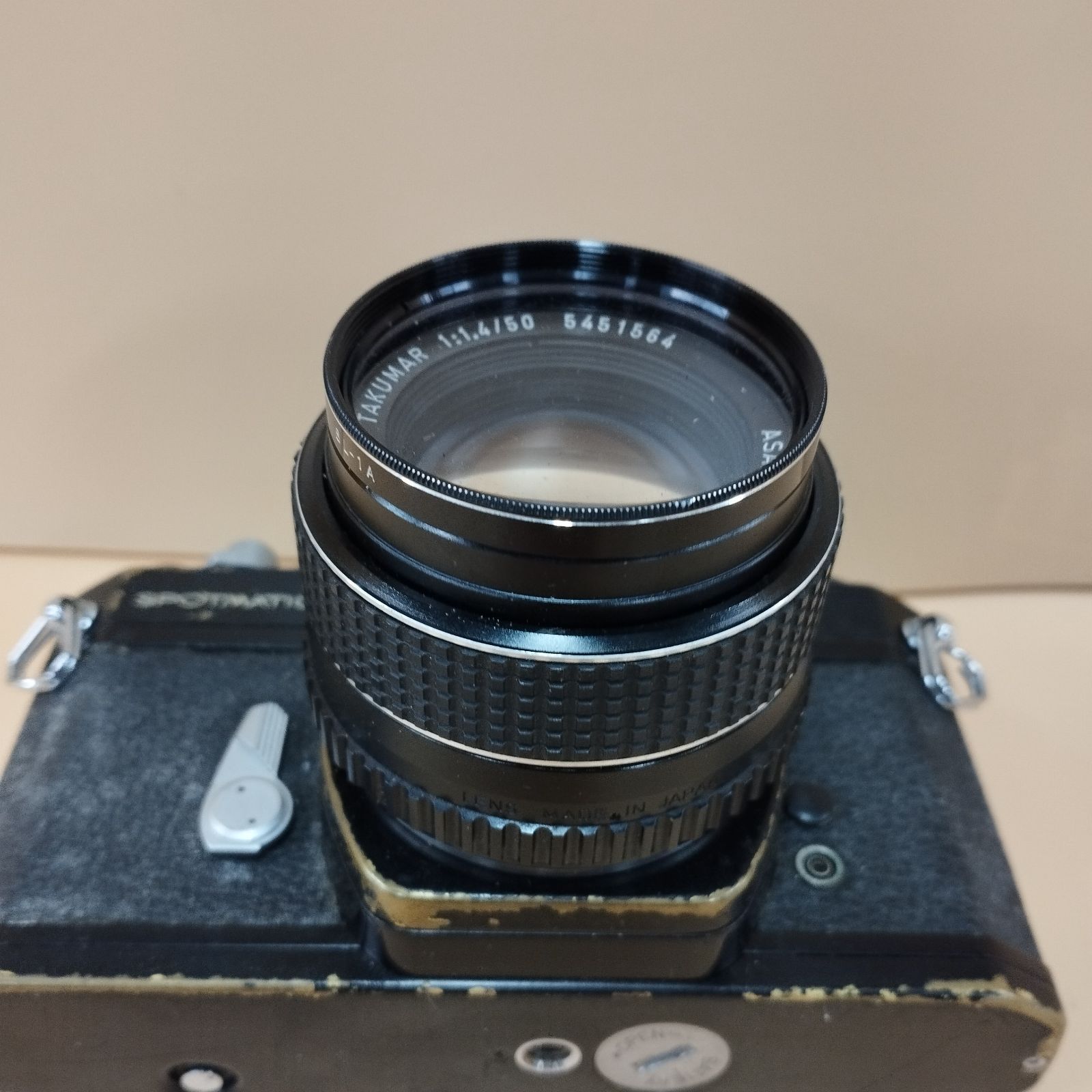 美品ペンタックス SP F SPOTMATIC／SMC TAKUMAR 50mm D32390】ジャンク PENTAX アサヒペンタックス SP F SPOTMATIC F SMC