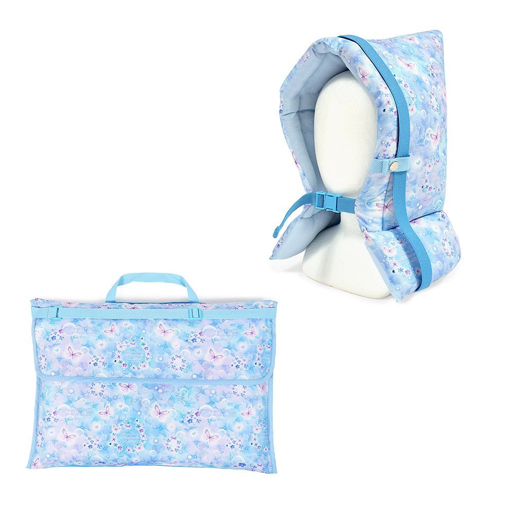 C
2000
OLORFUL CANDY STYLE 新品 入園入学シリーズ 防災頭巾 カバー2点セット ムーンライトバタフライ 小学校