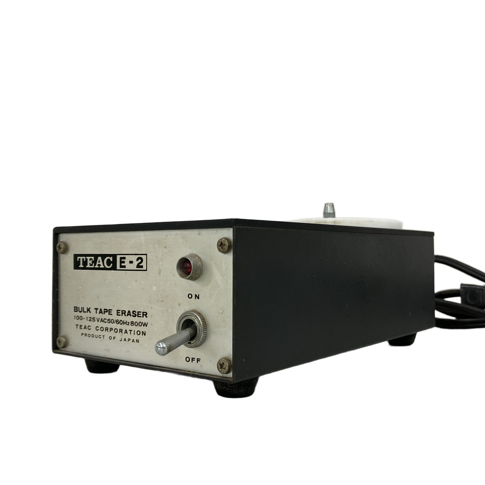 TEAC E-2 バルクイレーサー　バルクテープ消去器 本体 ティアック E-2 テープ消磁器（バルクイレーサー） | SwingAudio Shop