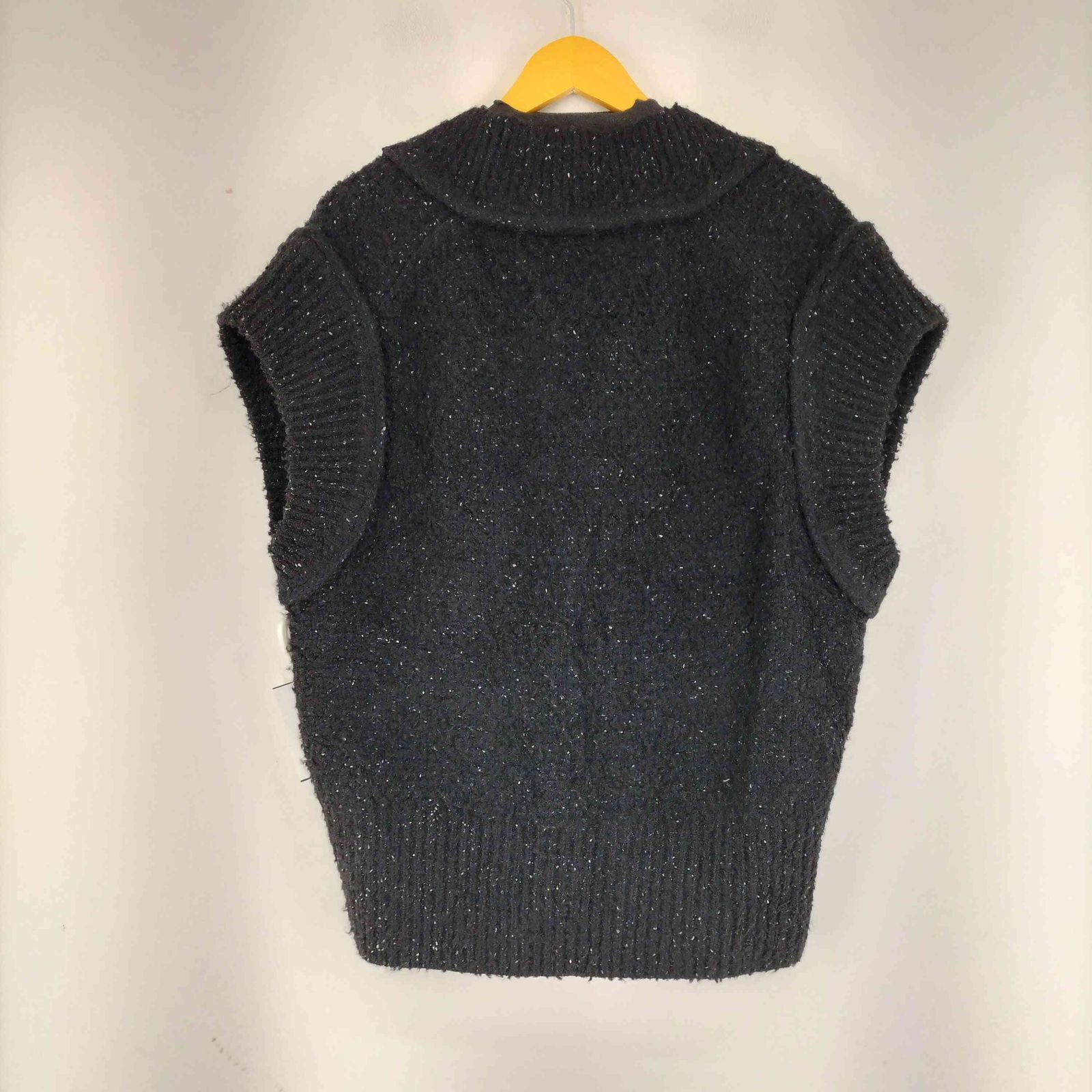 カレンソロジー curensology ツイーディヤーンニットベスト レディース